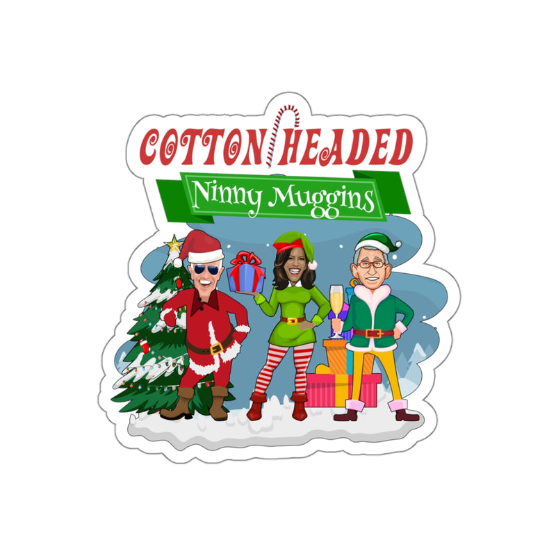 Cotton Headed Ninny Muggins Die-Cut Stickers