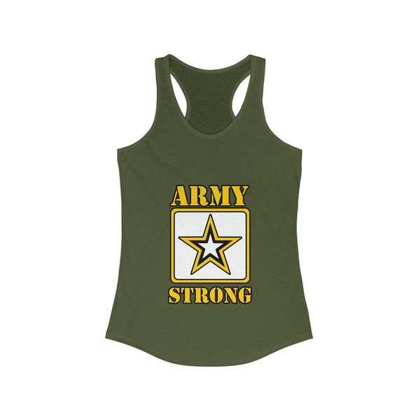 ARMY Strong Women's Ideal Racerback Tank