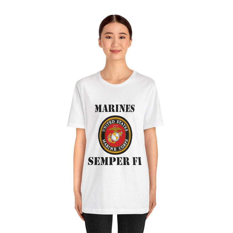 Marines Unisex Jersey Short Sleeve Tee