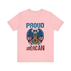 Proud American Unisex Jersey Short Sleeve Tee