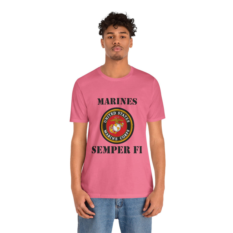 Marines Unisex Jersey Short Sleeve Tee