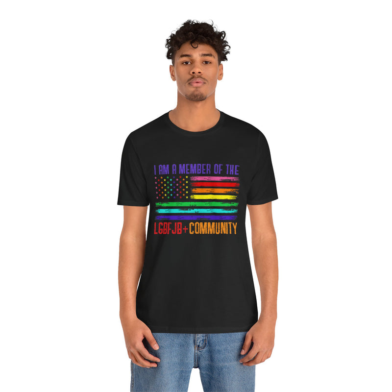 LGBFJB Community Unisex Jersey Short Sleeve Tee