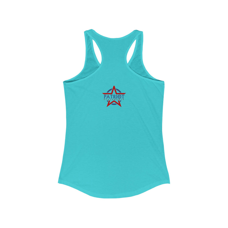 God, Guns and Freedom Women's Ideal Racerback Tank