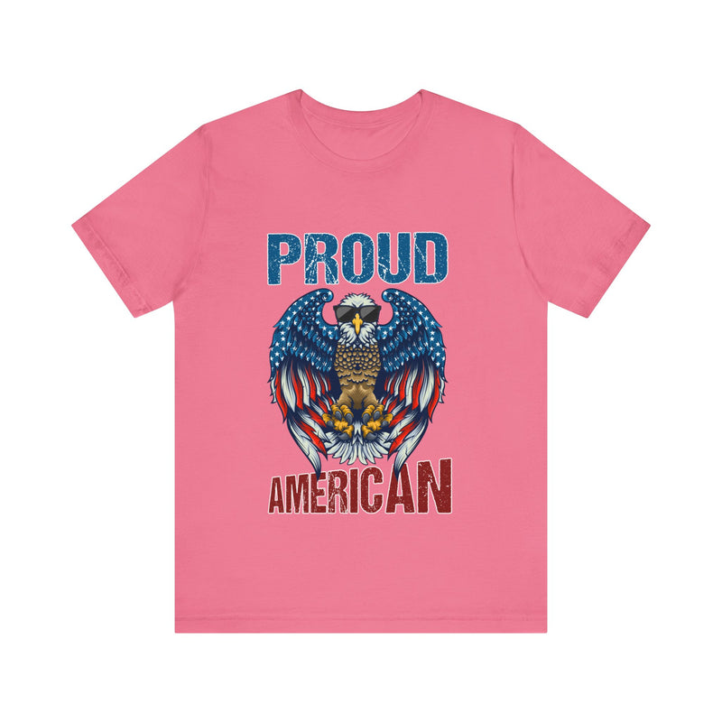 Proud American Unisex Jersey Short Sleeve Tee