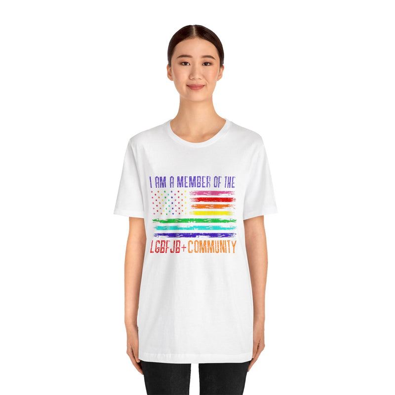 LGBFJB Community Unisex Jersey Short Sleeve Tee