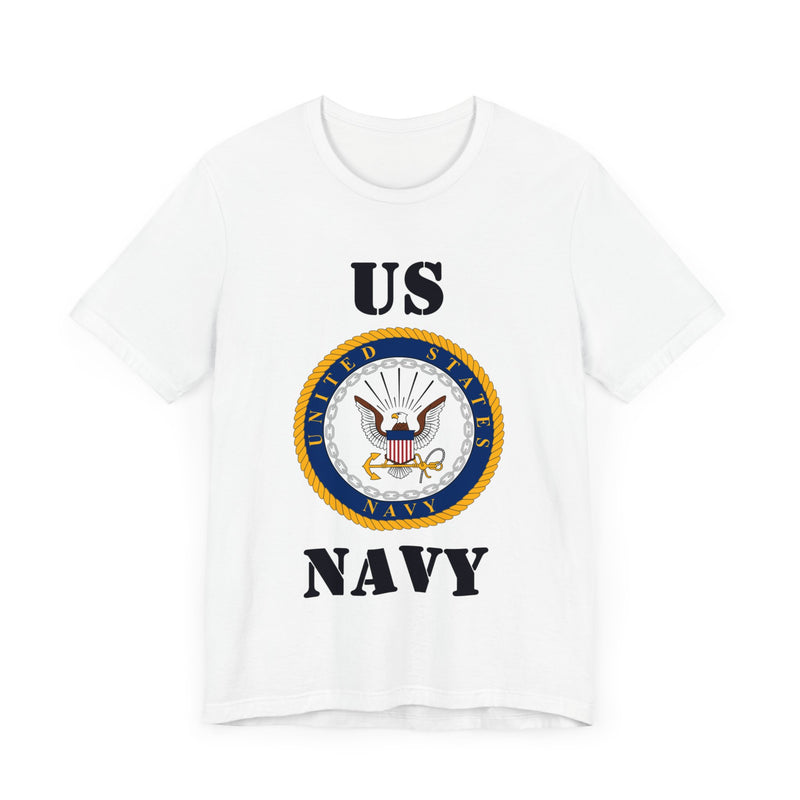 Navy Unisex Jersey Short Sleeve Tee