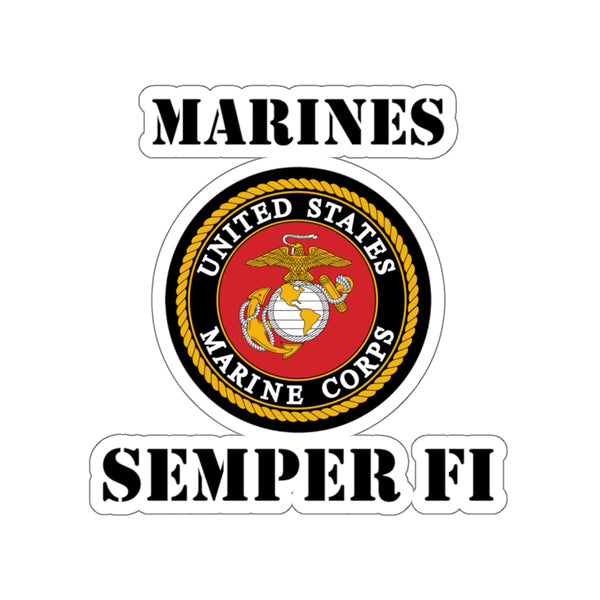 Marines Die-Cut Stickers