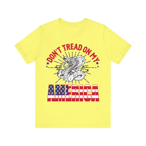 Don't Tread on My America Unisex Jersey Short Sleeve Tee