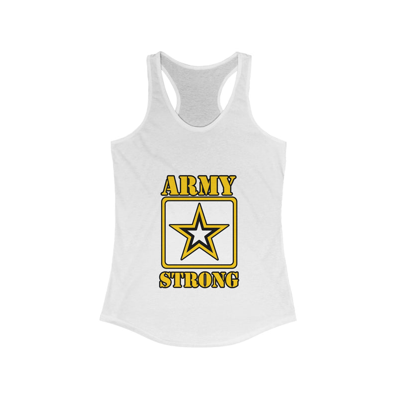 ARMY Strong Women's Ideal Racerback Tank