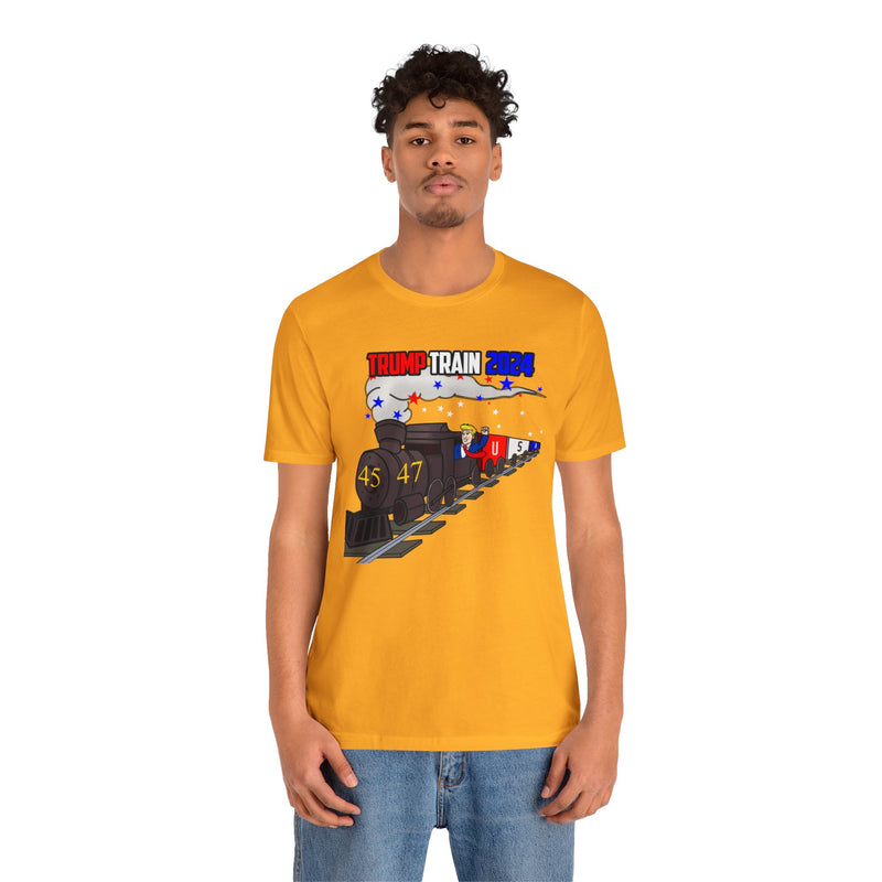 Trump Train Unisex Jersey Short Sleeve Tee