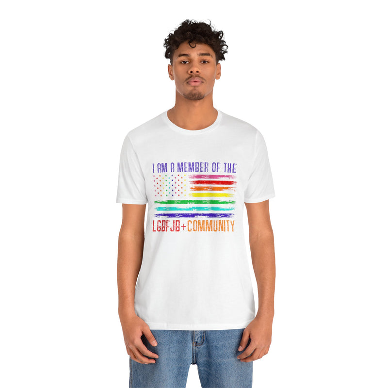 LGBFJB Community Unisex Jersey Short Sleeve Tee