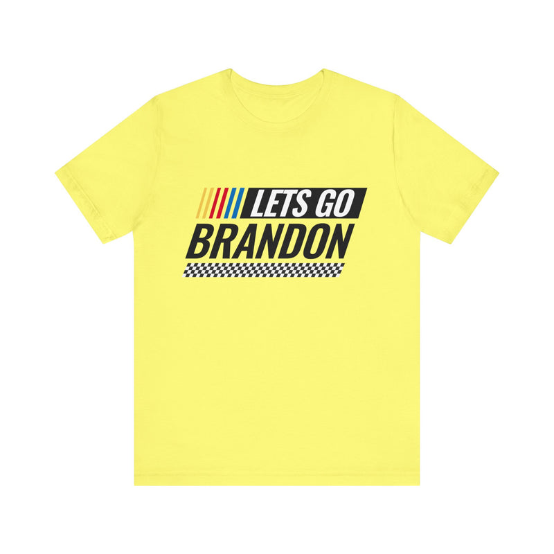 Let's Go Brandon Unisex Jersey Short Sleeve Tee