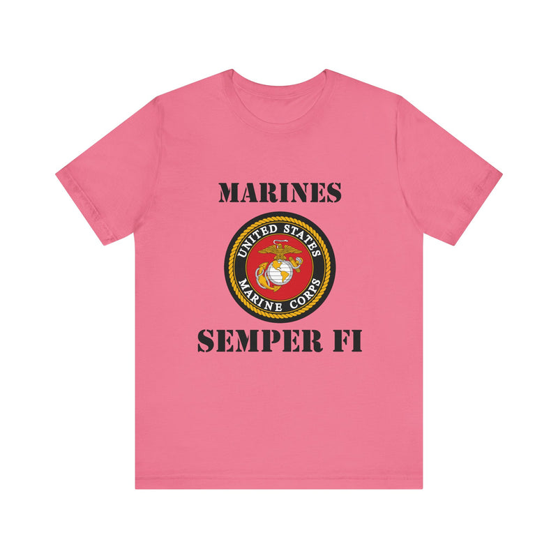 Marines Unisex Jersey Short Sleeve Tee