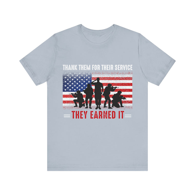 Thank Our Veterans Unisex Jersey Short Sleeve Tee