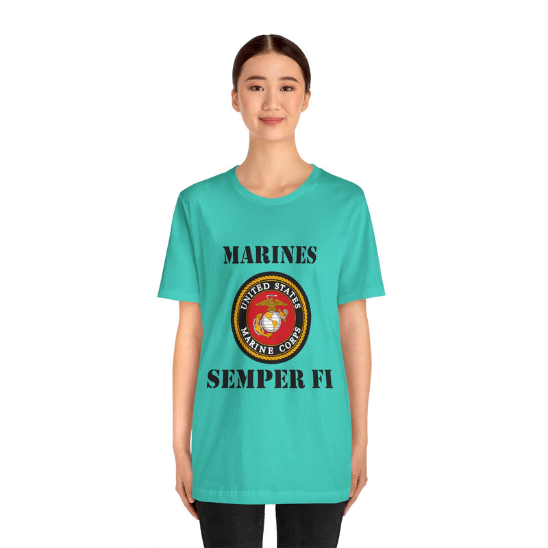 Marines Unisex Jersey Short Sleeve Tee