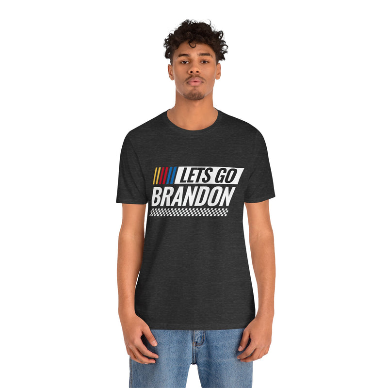 Let's Go Brandon Unisex Jersey Short Sleeve Tee