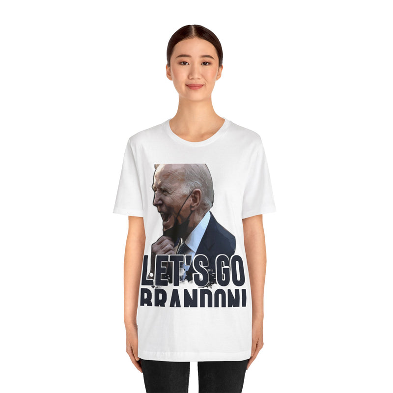 Let's Go Brandon! Unisex Jersey Short Sleeve Tee