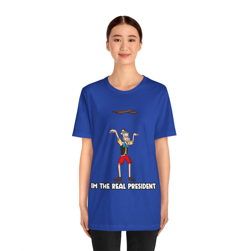 Puppet President Unisex Jersey Short Sleeve Tee