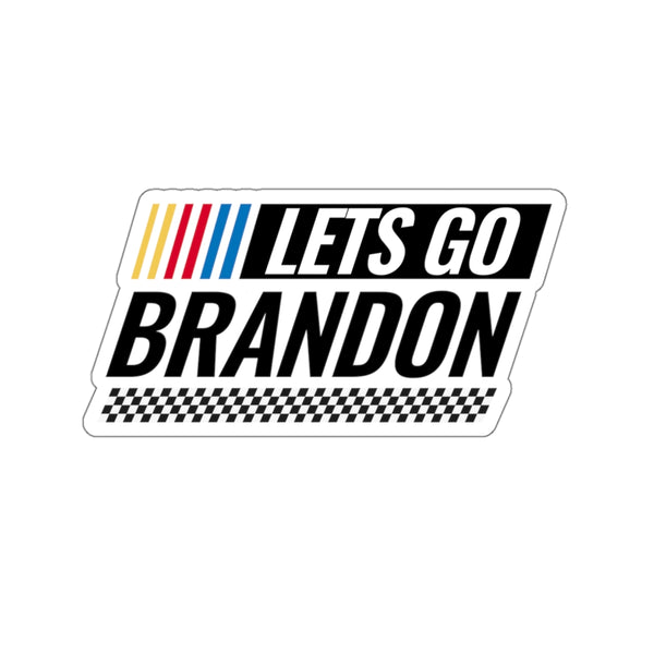 Let's Go Brandon Die-Cut Stickers