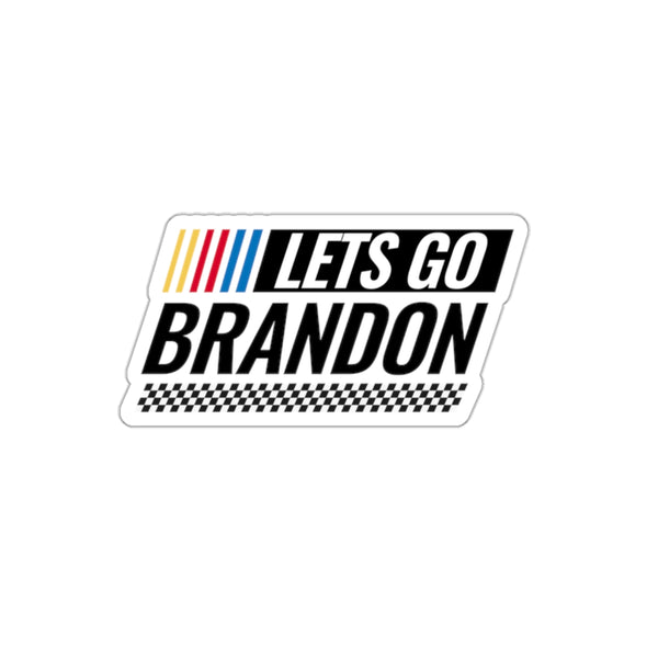 Let's Go Brandon Die-Cut Stickers