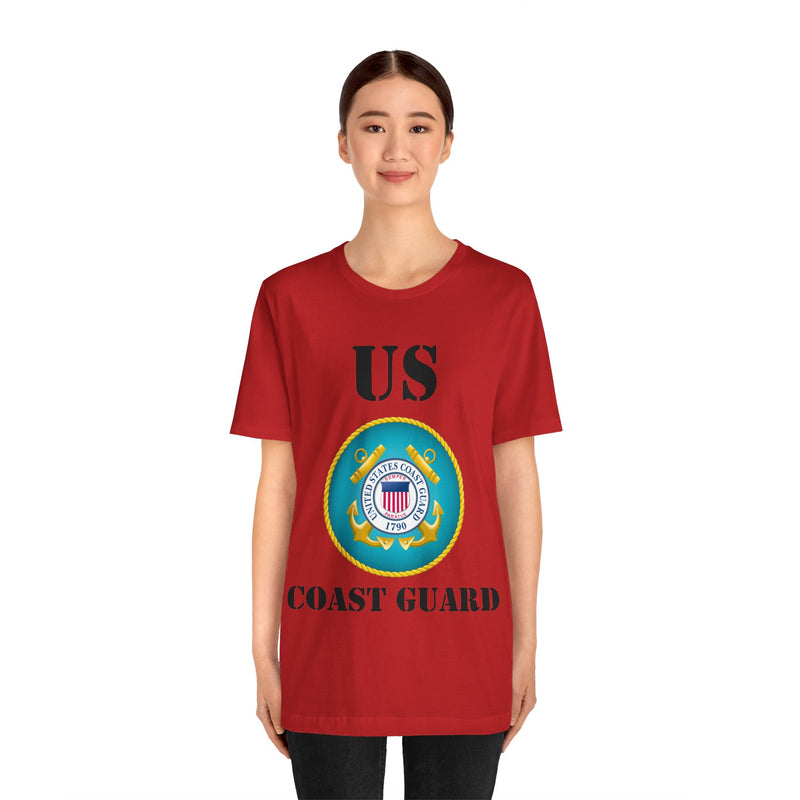 Coast Guard Unisex Jersey Short Sleeve Tee