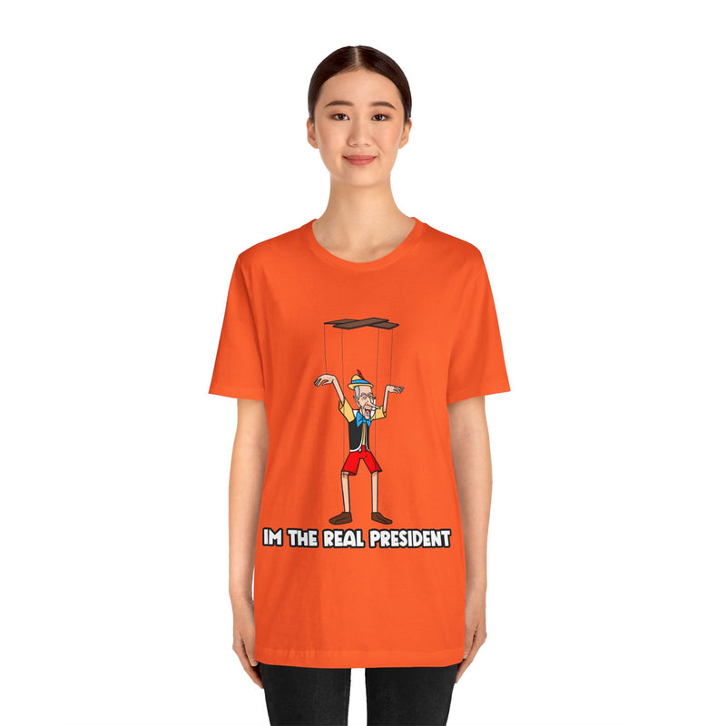 Puppet President Unisex Jersey Short Sleeve Tee