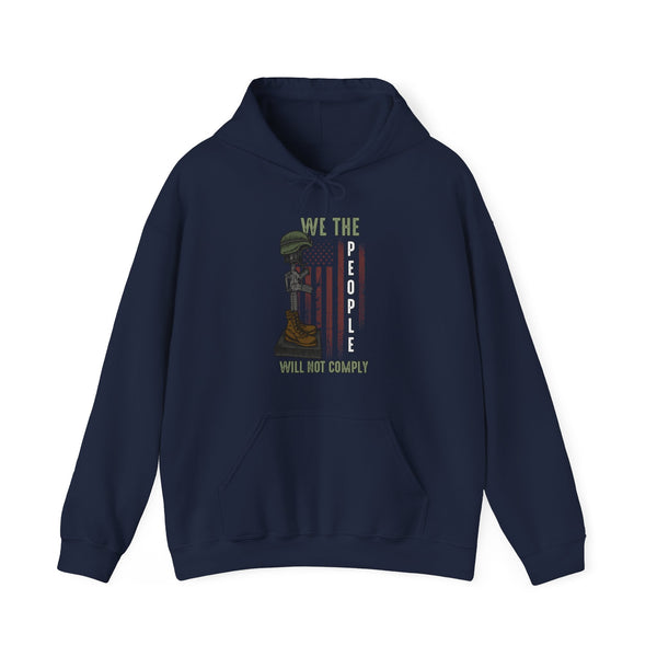 We Will NOT COMPLY Unisex Heavy Blend™ Hooded Sweatshirt