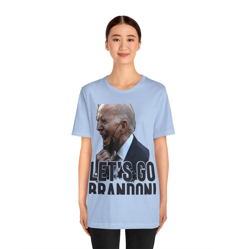 Let's Go Brandon! Unisex Jersey Short Sleeve Tee