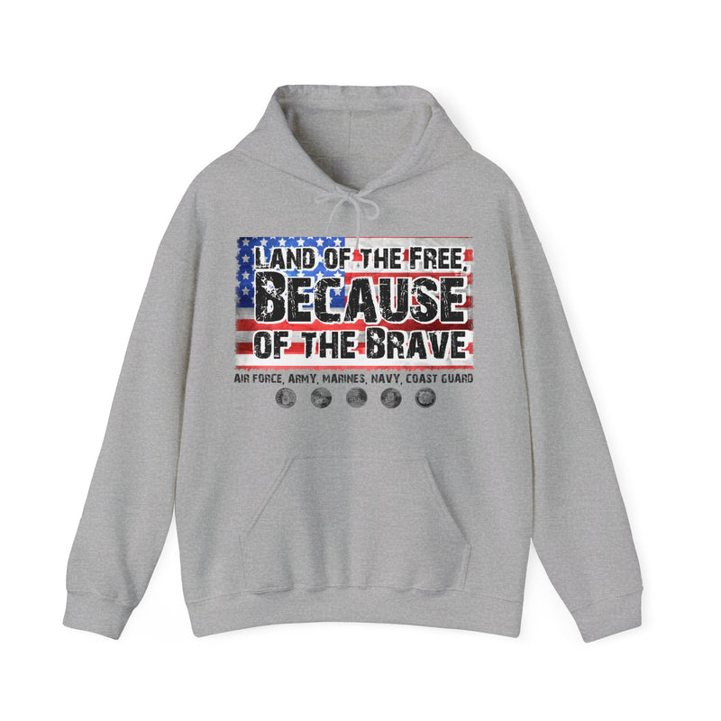 Land of the Free Unisex Heavy Blend™ Hooded Sweatshirt