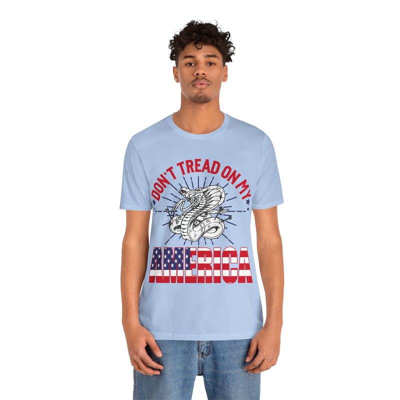 Don't Tread on My America Unisex Jersey Short Sleeve Tee