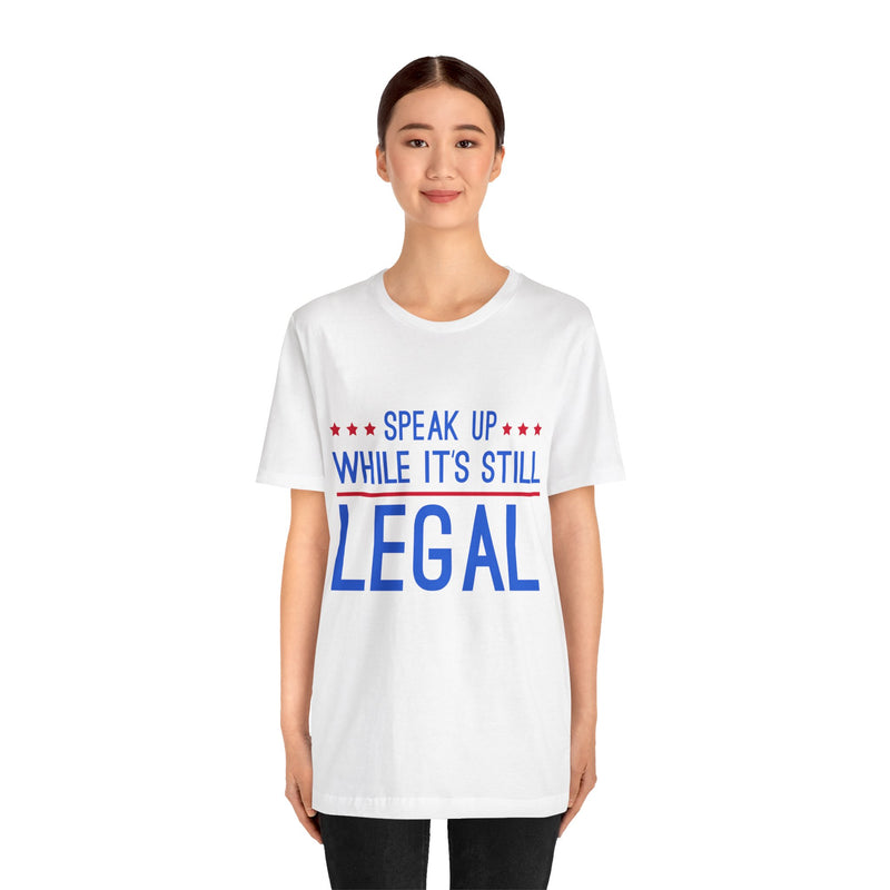 Speak UP! Unisex Jersey Short Sleeve Tee