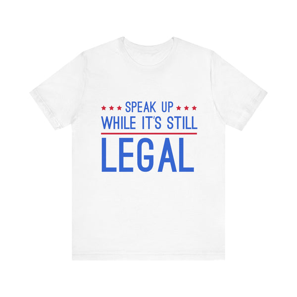 Speak UP! Unisex Jersey Short Sleeve Tee