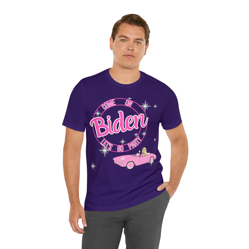 Come On Biden Let's Go Party- Barbie Inspired T-Shirt