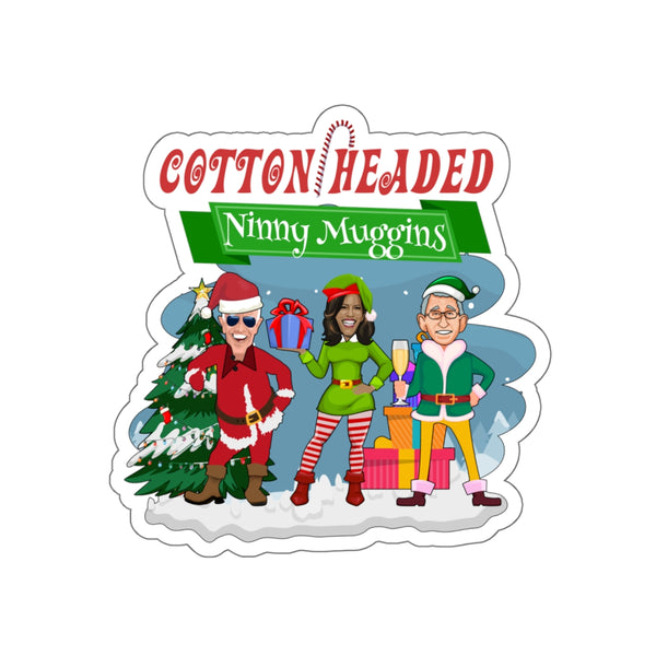 Cotton Headed Ninny Muggins Die-Cut Stickers