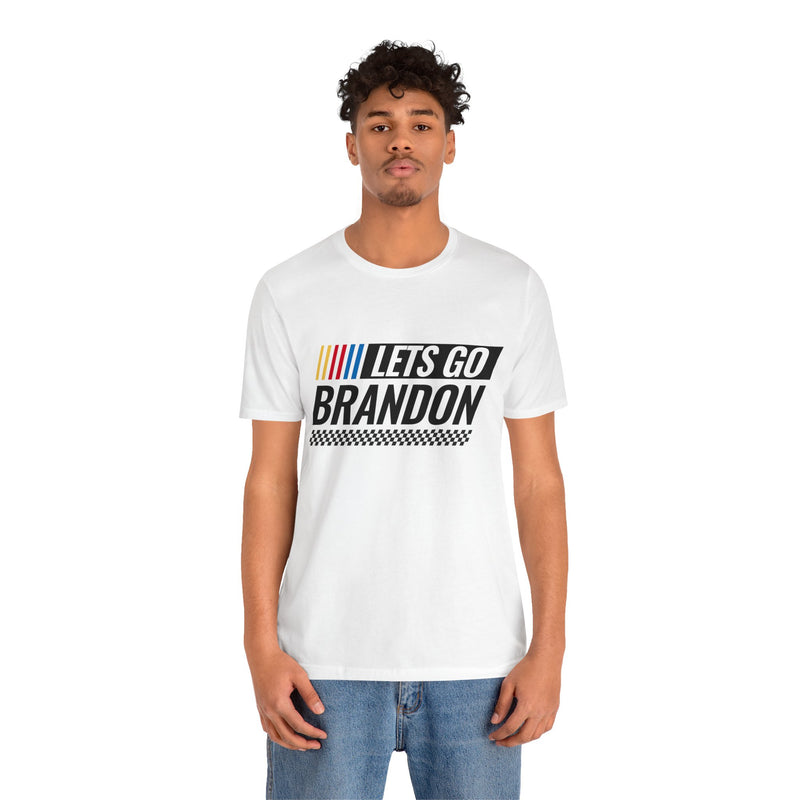 Let's Go Brandon Unisex Jersey Short Sleeve Tee