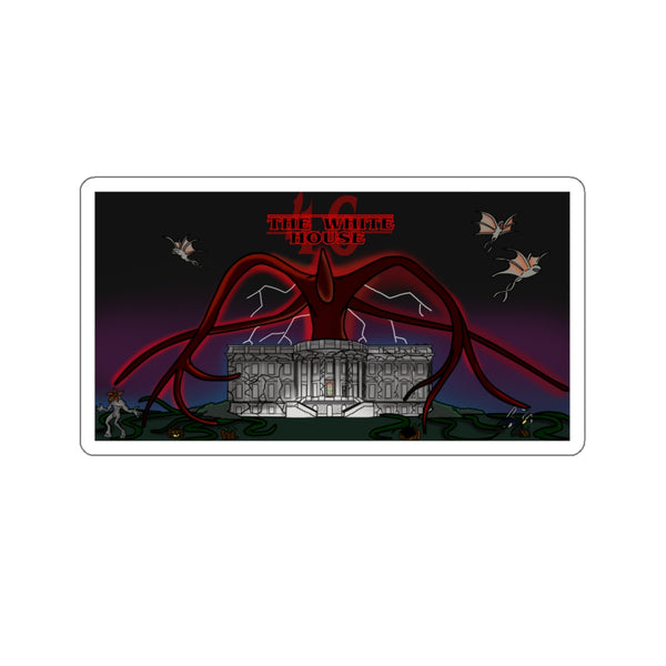 Stranger White House Die-Cut Stickers