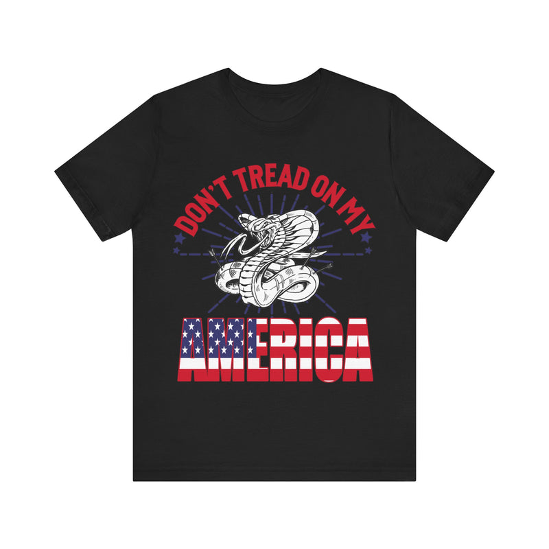 Don't Tread on My America Unisex Jersey Short Sleeve Tee