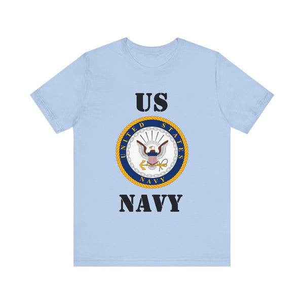 Navy Unisex Jersey Short Sleeve Tee