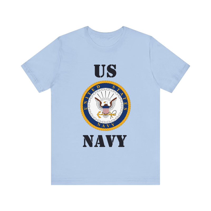 Navy Unisex Jersey Short Sleeve Tee