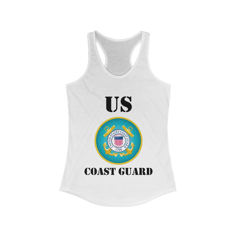 Coast Guard Women's Ideal Racerback Tank