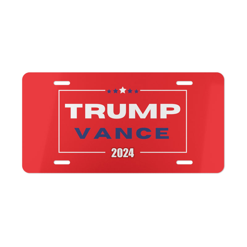 Trump Vance 2024 Vanity Plate