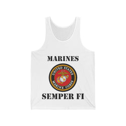 Marines Unisex Jersey Tank