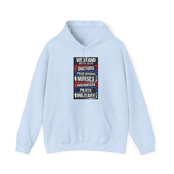 We Stand With Them Unisex Heavy Blend™ Hooded Sweatshirt