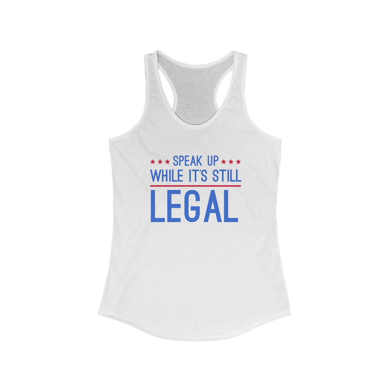 Speak UP! Women's Ideal Racerback Tank