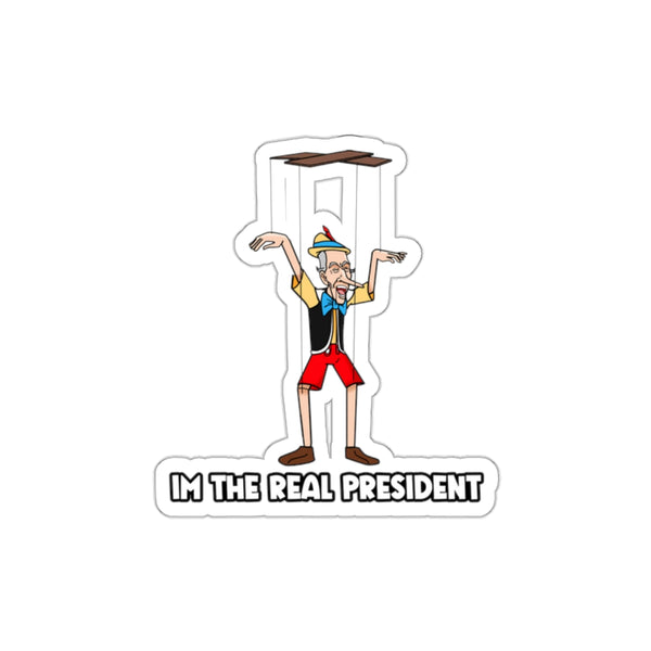Puppet President Die-Cut Stickers