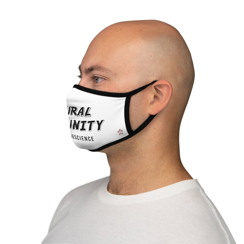 Natural Immunity Fitted Polyester Face Mask