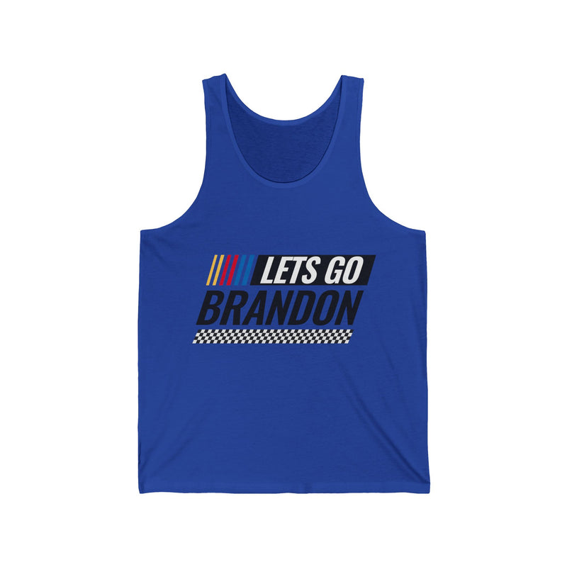 Let's Go Brandon Unisex Jersey Tank