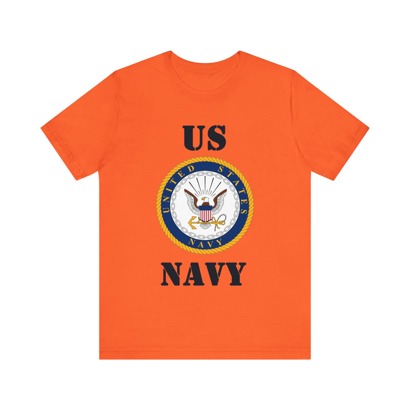 Navy Unisex Jersey Short Sleeve Tee