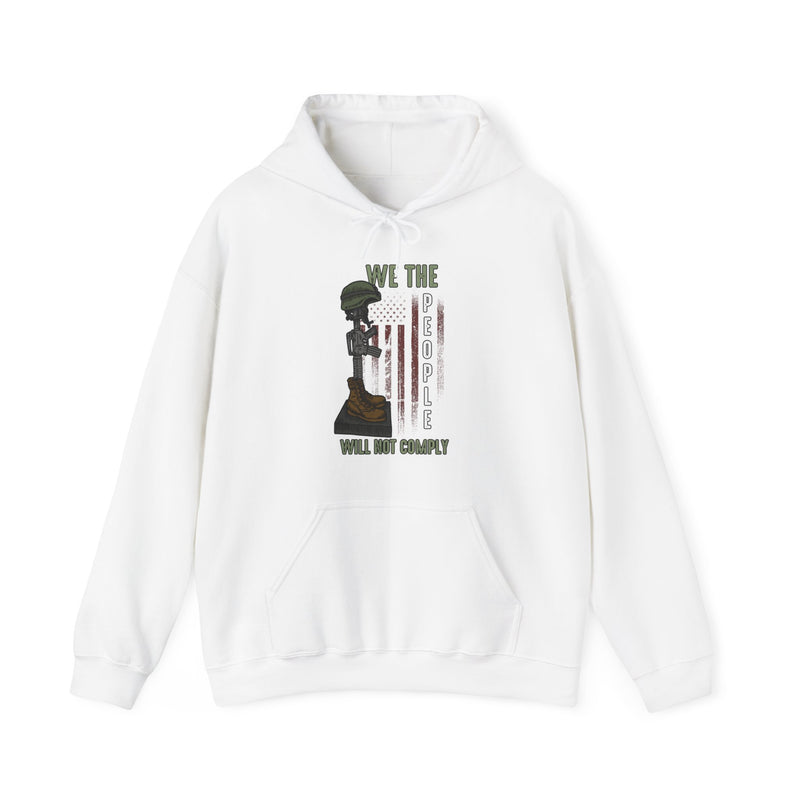 We Will NOT COMPLY Unisex Heavy Blend™ Hooded Sweatshirt