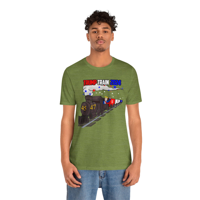 Trump Train Unisex Jersey Short Sleeve Tee